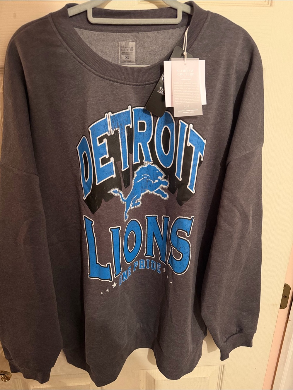 Gameday Couture Detroit Lions Sweatshirt